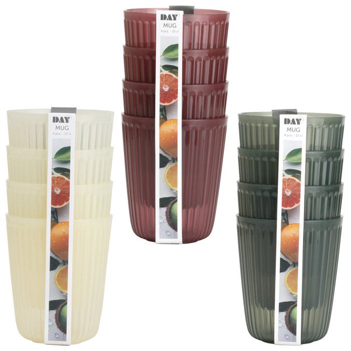 Day Jeu de 4 verres de 320 ml Day Jeu de 4 verres de 320 ml
