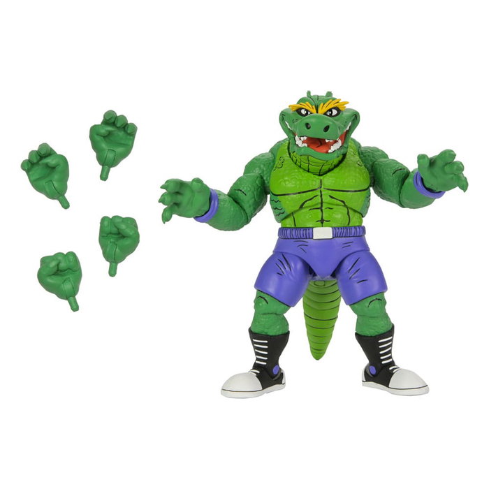 Tortues Ninja (Archie Comics) figurine Stump Wrestling Leatherhead 18 cm Tortues Ninja (Archie Comics) figurine Stump Wrestling Leatherhead 18 cm