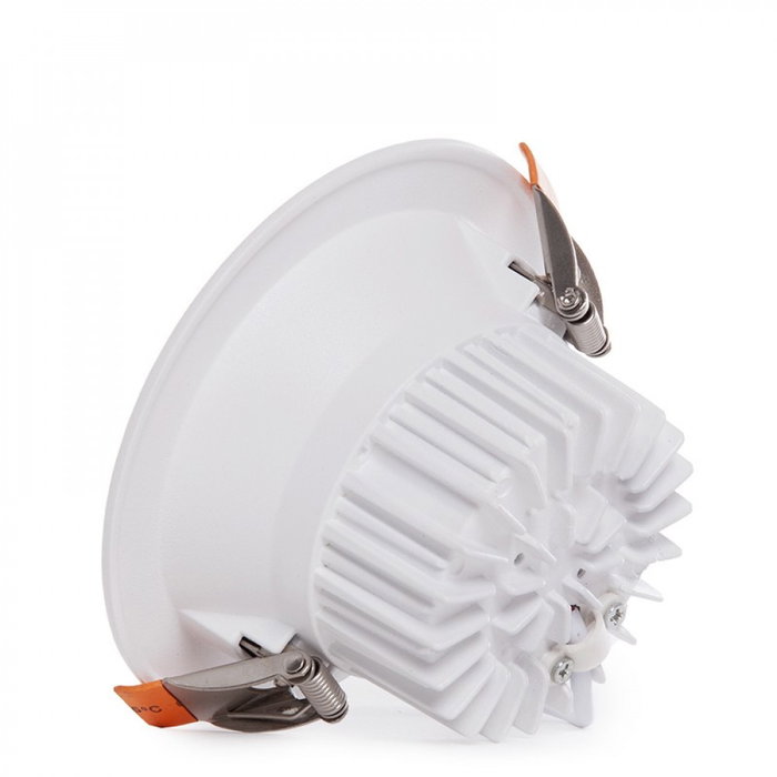 Spot LED Circulaire Downlight 9W 1260Lm 6000K Blanco Frío Anti-éblouissant UGR19