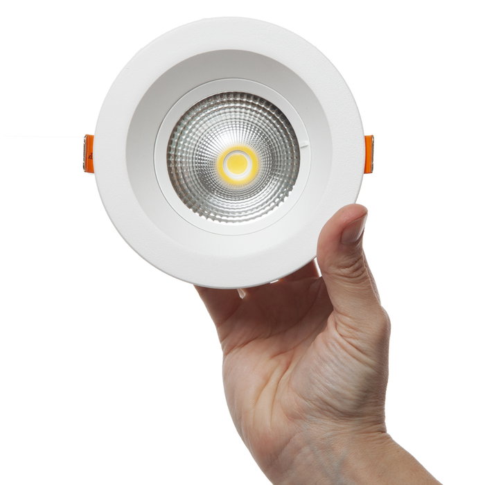 Spot LED Circulaire Downlight 9W 1260Lm 6000K Blanco Frío Anti-éblouissant UGR19