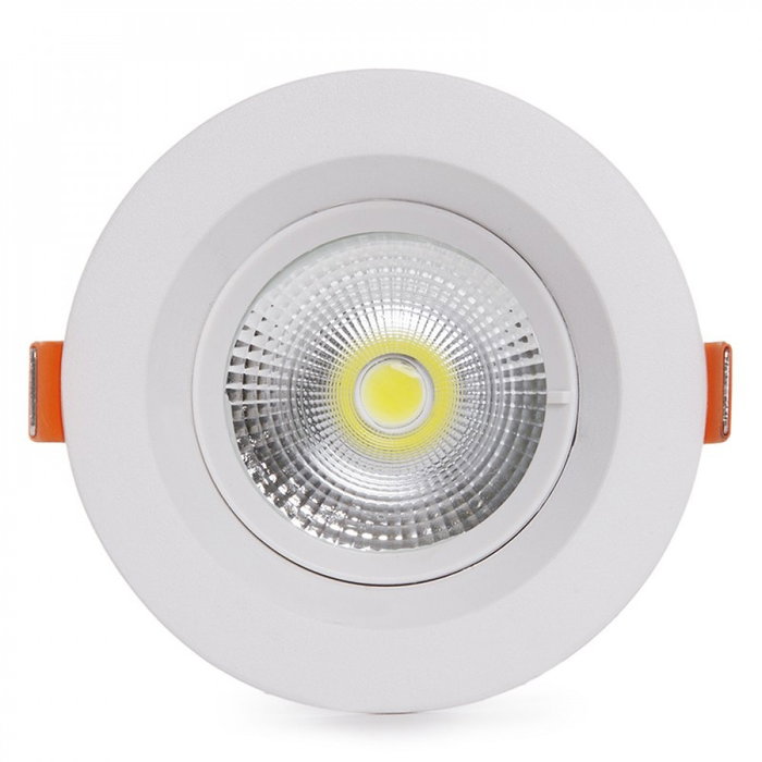 Spot LED Circulaire Downlight 9W 1260Lm 6000K Blanco Frío Anti-éblouissant UGR19