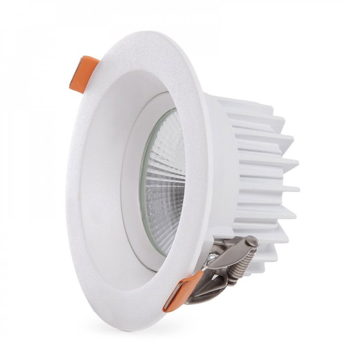 Spot LED Circulaire Downlight 9W 1260Lm 6000K Blanco Frío Anti-éblouissant UGR19
