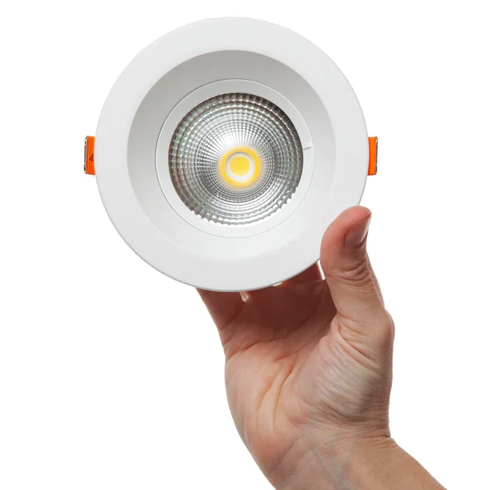 Greenice Foco Downlight LED Circulaire 9W Blanc Froid 1260Lm UGR19