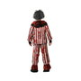 Déguisement de clown rouge avec t-shirt et pantalon pour homme adulte