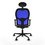 Piqueras y Crespo 1D036N1 Chaise de Bureau avec Appui-tête Crème
