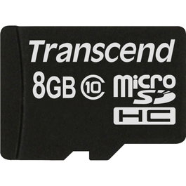 Transcend microSDHC 8 Go Class 10