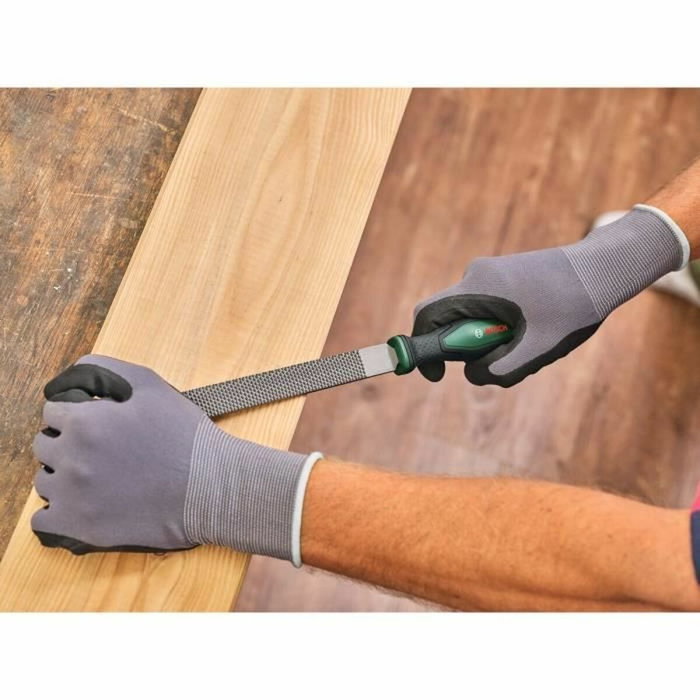 Bosch Set de 5 limes en acier au carbure dur Softgrip