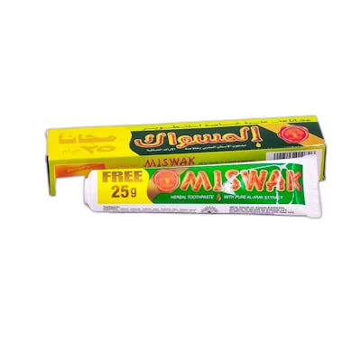 DABUR Dentifrico Miswak 50g + 25g DABUR Dentifrico Miswak 50g + 25g