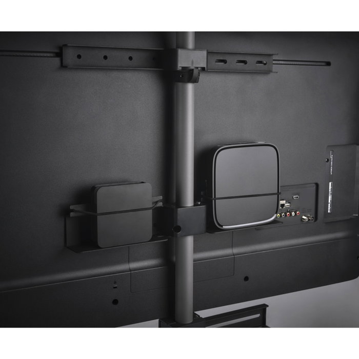 One For All Quadpod TV Stand - Finition bois clair et métal - 32'' à 75''