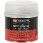Facom Mastic polyester de finition pour carrosserie et réparation sur métal, bois, stratifiés, PVC - 250g - Facile à appliquer et à poncer, gris clair