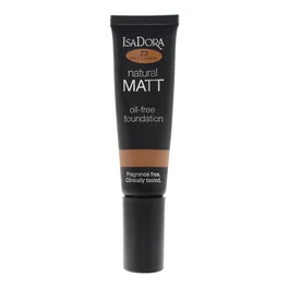 IsaDora Natural Matt Fond de teint liquide, 23 Caramel