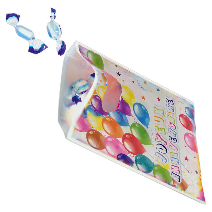 Party Time Lot de 10 sacs d'anniversaire motif ballons