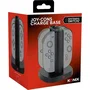 Konix Station de Rechargement pour 2 Paires de Manettes Joy-Con Nintendo Switch avec Indicateur LED et Connexion USB-A - Noir