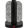 Konix Station de Rechargement pour 2 Paires de Manettes Joy-Con Nintendo Switch avec Indicateur LED et Connexion USB-A - Noir