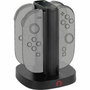 Konix Station de rechargement pour 2 paires de manettes Joy-Con - Noir