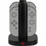 Konix Station de rechargement pour 2 paires de manettes Joy-Con - Noir