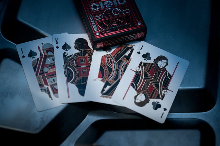 Star Wars jeu de cartes à jouer Red Version