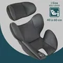Bambisol AY913PLUSN Siège Auto Évolutif Groupe 0+/1/2/3 I-Size Réversible et Inclinable avec Réducteur - Noir