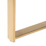 BigBuy Home Table Basse Doré Brun foncé