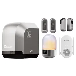 EZVIZ Kit Moteur de Portail Coulissant Connecté HG2 600 Pro - Motorisation jusqu'à 600 kg, Contrôle Smartphone, Sécurité Anti-Écrasement