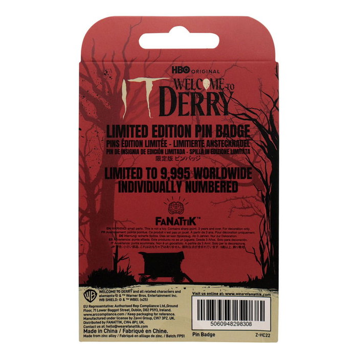 Ça pin IT: Welcome to Derry DAFB Limited Edition Ça pin IT: Welcome to Derry DAFB Limited Edition