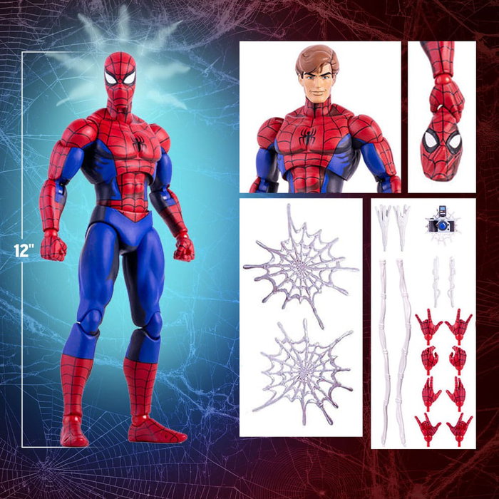 Spider-Man, l'homme-araignée figurine 1/6 Spider-Man 30 cm Spider-Man, l'homme-araignée figurine 1/6 Spider-Man 30 cm