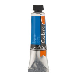 Cobra Peinture à l'huile miscible à l'eau Artist Color Bleu céruléen 40 ml