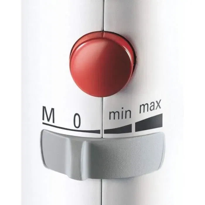 Bosch MFQ3010 CleverMixx - Batteur électrique 300W, 2 vitesses, 2 fouets et 2 crochets inox, fonction Pulse, Blanc