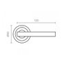 Poignée avec rosace EDM 85437 606 Aluminium Ø 50 mm