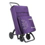 Rolser Carro de la compra Thermo Fresh MF 4.2 More - Chariot de courses en aluminium 4 roues 50 kg violet