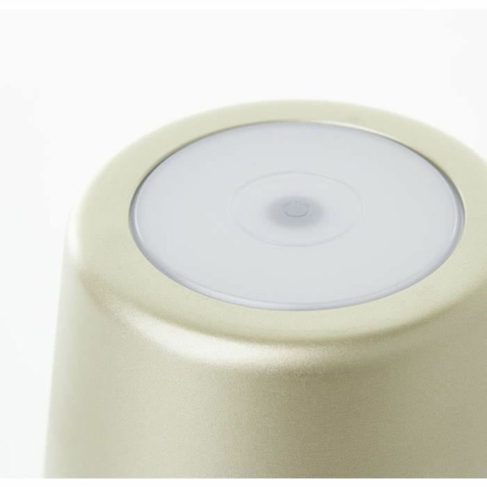 Brilliant KAAMI Lampe à poser d'extérieur rechargeable Or mat