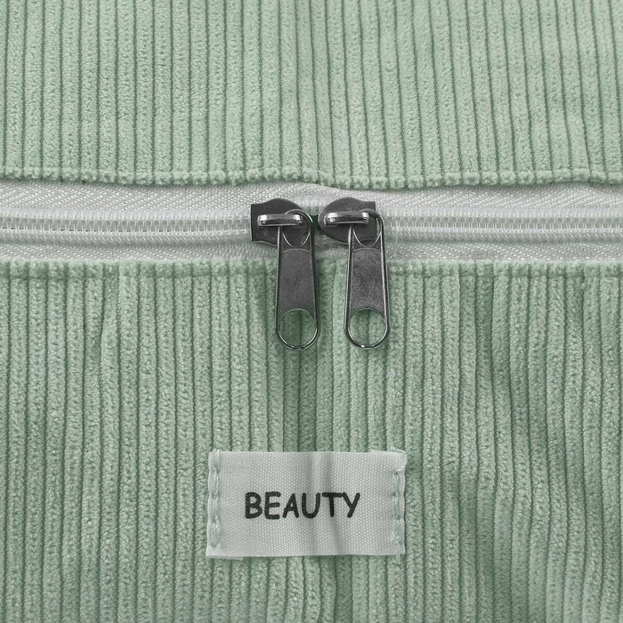 Boîte de rangement Versa Corduroy 38 x 26 x 26 cm Vert Boîte de rangement Versa Corduroy 38 x 26 x 26 cm Vert