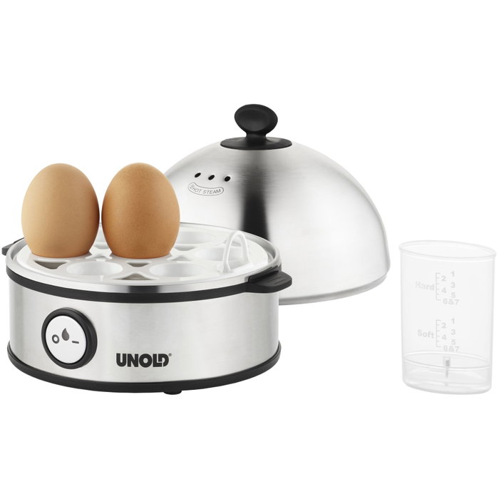 Unold 38626 Egg Boiler Edel - Argent/Noir