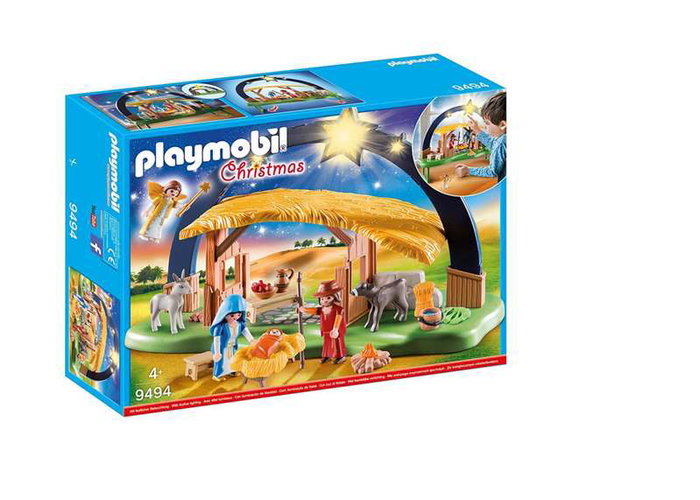 PLAYMOBIL Crèche avec Lumière Christmas