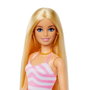 Barbie Beach Day - Poupée blonde en maillot de bain et accessoires de plage