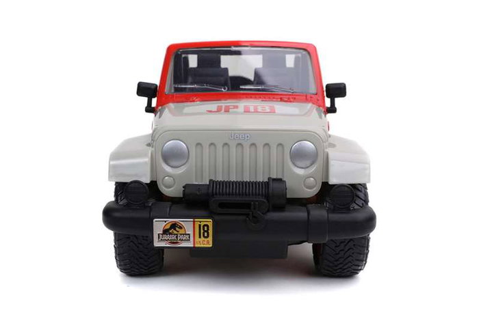 Jurassic World Jeep Wrangler Voiture Télécommandée 1:16 Jurassic World Jeep Wrangler Voiture Télécommandée 1:16