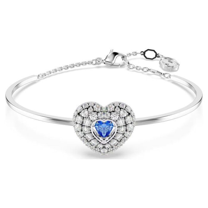 Swarovski Bracelet IDYLLIA Soft Hrt Blu/RHS M Gris Swarovski Bracelet IDYLLIA Soft Hrt Blu/RHS M Gris