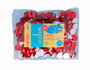 Innspiro Gemmes décoratives acryliques rouges cercle 18mm 200u. approx.