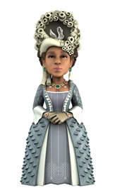 La Chronique des Bridgerton figurine Minix la reine Charlotte 12 cm