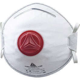 Delta Plus Masque FFP3 M1300 moulé avec valve (Set de 10)