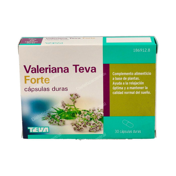 TEVA VALeriana 450mg 30 capsules TEVA VALeriana 450mg 30 capsules