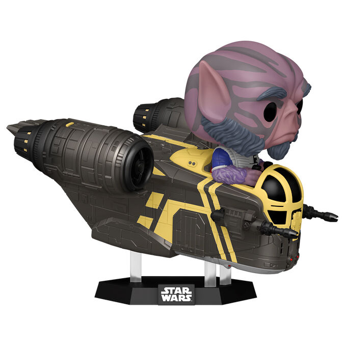 Funko Pop! Rides Deluxe Zeb Orrelios in the Razor Crest - Star Wars: The Mandalorian et Grogu Funko Pop! Rides Deluxe Zeb Orrelios in the Razor Crest - Star Wars: The Mandalorian et Grogu