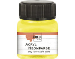 Kreul Peinture acrylique néon jaune 20ml