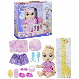 Hasbro Baby Alive Bébé grandit LaLa GooGoo, poupée interactive