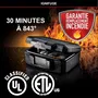 Master Lock L1200 Coffre-fort ignifugé pour documents et supports multimédia, résistance 30 min à 843°C, verrouillage clé, homologué UL/ETL