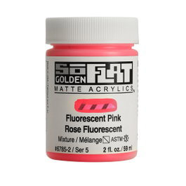 Golden SoFlat Rosa Fluorescente 59 ml