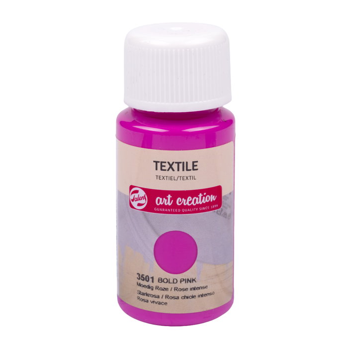 Talens Art Creation Peinture Textile Rosa Chicle Intenso 50 ml
