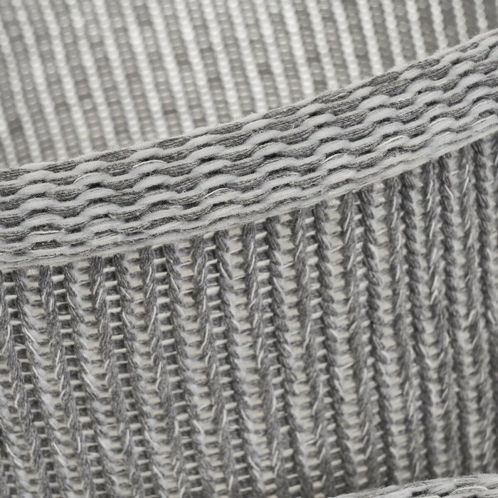 BigBuy Home Panier Multi-usages Blanc Gris Polyester (3 Unités) BigBuy Home Panier Multi-usages Blanc Gris Polyester (3 Unités)