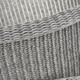 BigBuy Home Panier Multi-usages Blanc Gris Polyester (3 Unités)