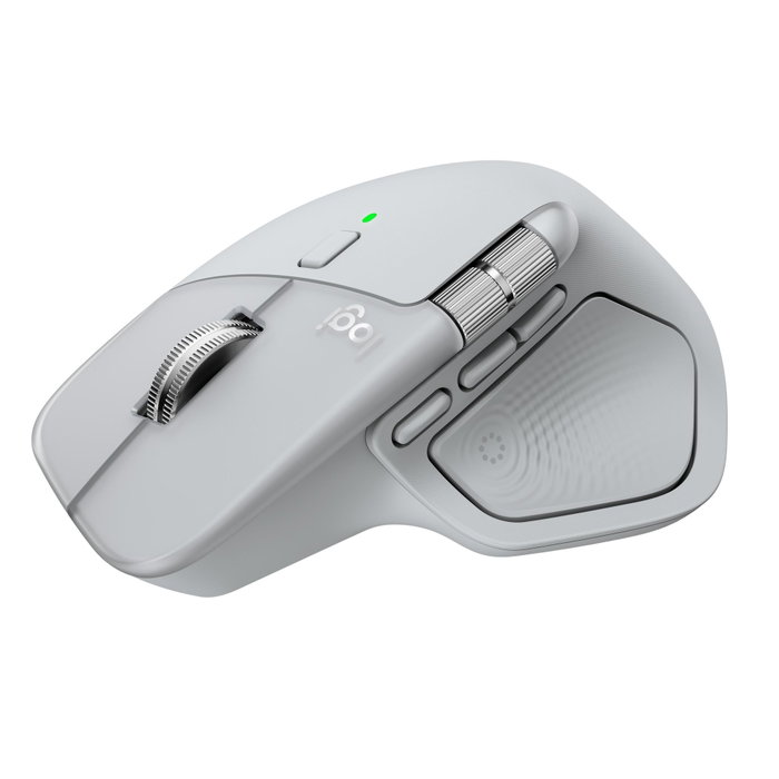 Logitech MX Master 4 - Souris sans fil ergonomique - Gris clair